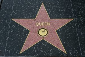 estrella de la fama de queen